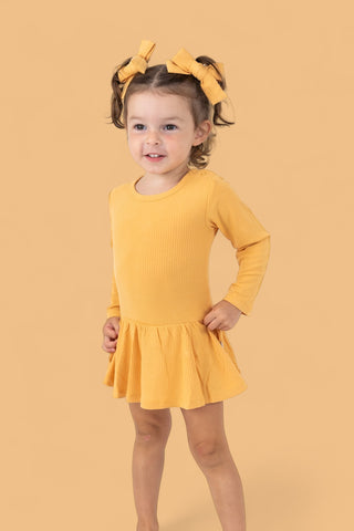 HONEY RIB DREAM BODYSUIT DRESS