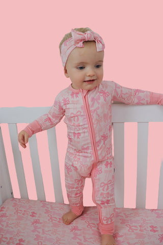 BLISSFUL BOWS DREAM ROMPER