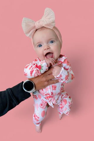 BERRY SWEET BIRTHDAY DREAM RUFFLE ROMPER