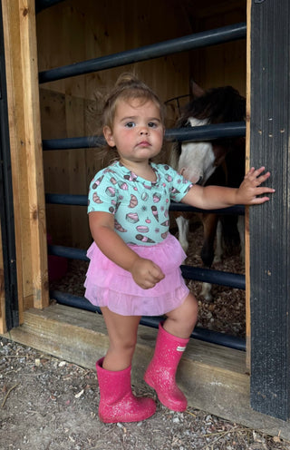 EXCLUSIVE BERRY CUTE BAKERY DREAM TUTU  BODYSUIT DRESS