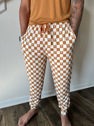 EXCLUSIVE SANDY BEACH CHECKERS MEN'S DREAM  JOGGER PANT