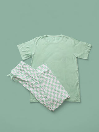 MINT CHECKERS MEN'S DREAM JOGGER SET