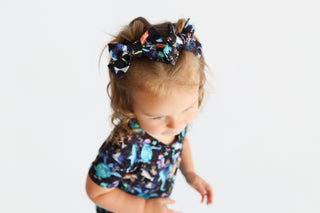 MIDNIGHT REEF DREAM BOW HAIR CLIPS