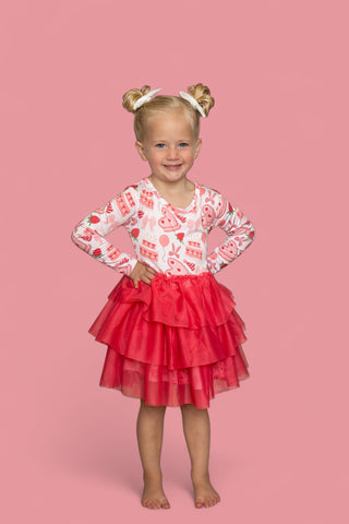 BERRY SWEET BIRTHDAY DREAM TUTU DRESS