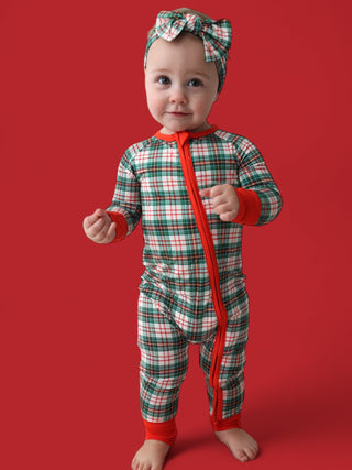 MERRY TARTAN DREAM ROMPER