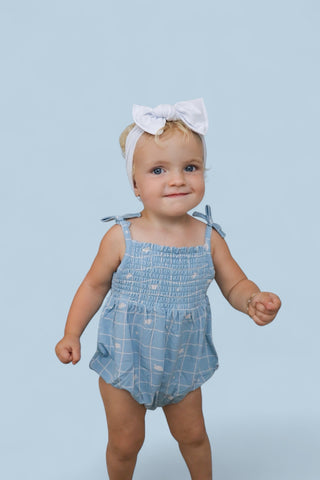 EXCLUSIVE SWEET DREAMS DREAM SPAGHETTI BUBBLE ROMPER