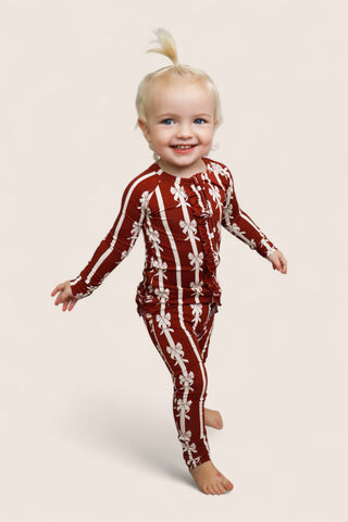 MISTLE-BOWS DREAM RUFFLE ROMPER