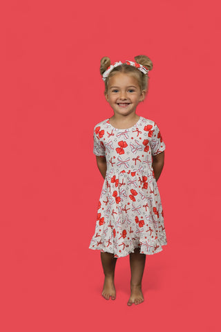 PITCH PERFECT BOWS DREAM RUFFLE DRESS