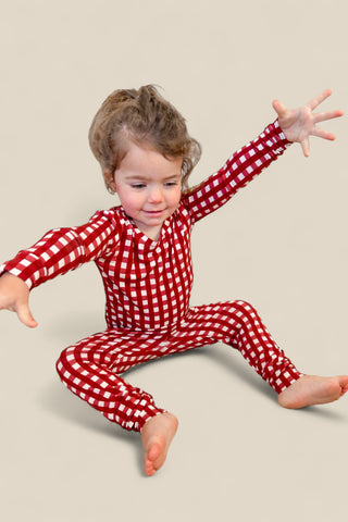 PEPPERMINT PLAID DREAM SET