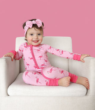 FLOCKING FLAMINGOS DREAM ROMPER