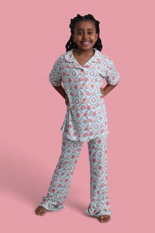 COASTAL COWGIRL DREAM GIRL'S FLARE SET