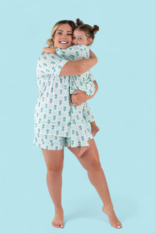 BLUE RIBBON BLOOMS WOMEN’S DREAM SHORT SET