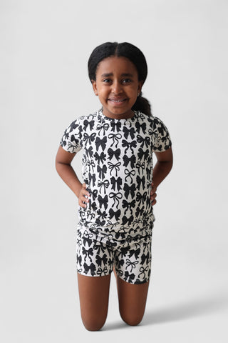 NEUTRAL BOWS DREAM SHORT SET