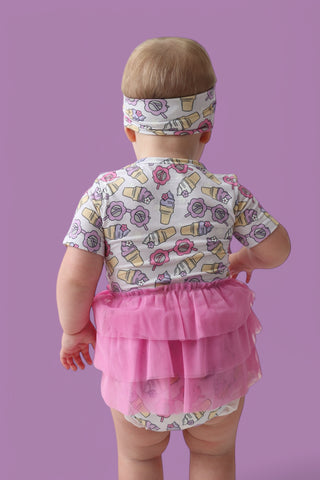 SWEET SUMMER DREAM TUTU BODYSUIT DRESS
