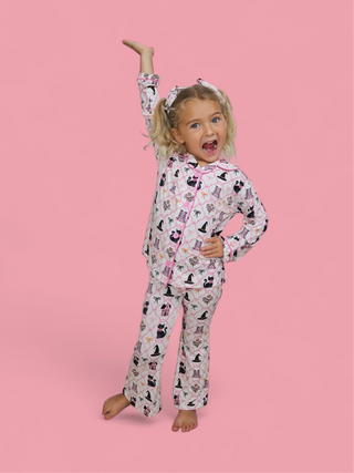 BROOMSTICKS AND BLOSSOMS DREAM GIRL'S FLARE SET