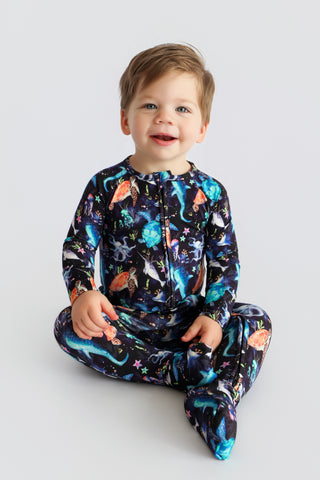 MIDNIGHT REEF DREAM ROMPER