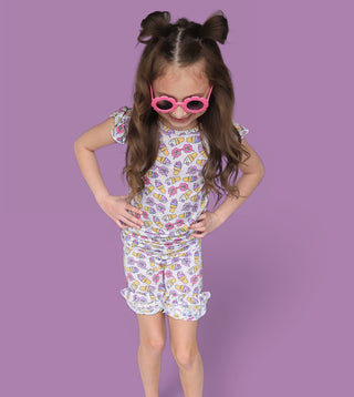 SWEET SUMMER DREAM RUFFLE SHORTS