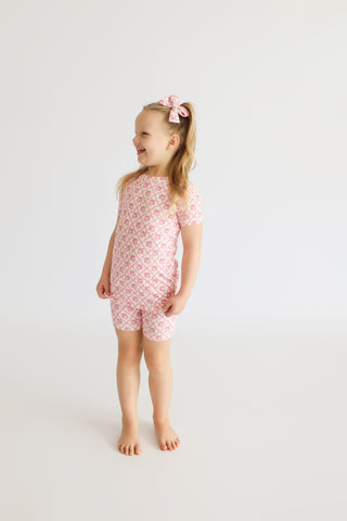 VINTAGE CHERRY CHARM DREAM SHORT SET
