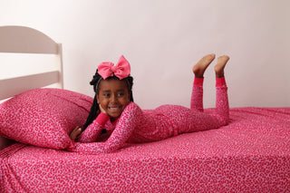 LOVE LEOPARD DREAM TWIN SHEET SET