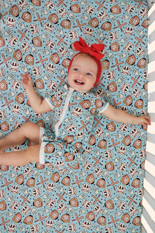 BASEBALL SMILEY DREAM SHORTIE