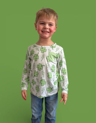 SHAMROCK SHOCK DREAM POCKET TEE