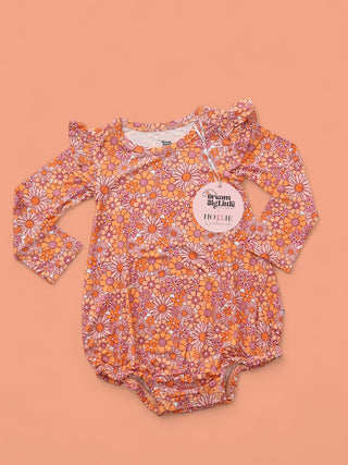 EXCLUSIVE BRIELLE'S BLOOMS DREAM BUBBLE ROMPER