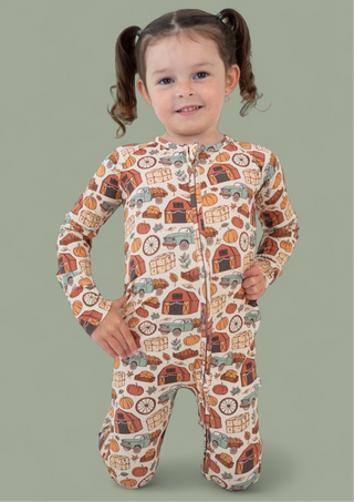 HAYRIDE AND HARVEST DREAM ROMPER