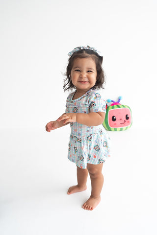 CoComelon x Dream Big Little Co SPRINGTIME MELON DREAM BODYSUIT DRESS