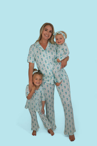 BLUE RIBBON BLOOMS DREAM GIRL'S FLARE SET