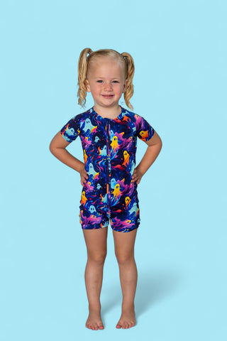 GLOWIN' GHOSTIES DREAM SHORTIE