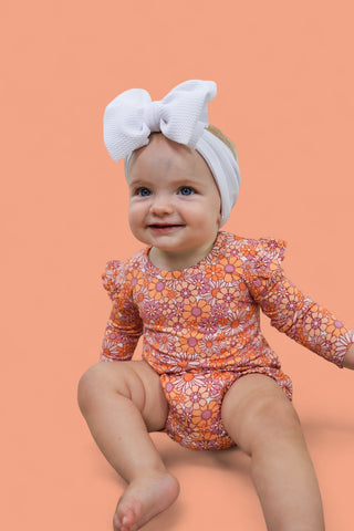 EXCLUSIVE BRIELLE'S BLOOMS DREAM BUBBLE ROMPER