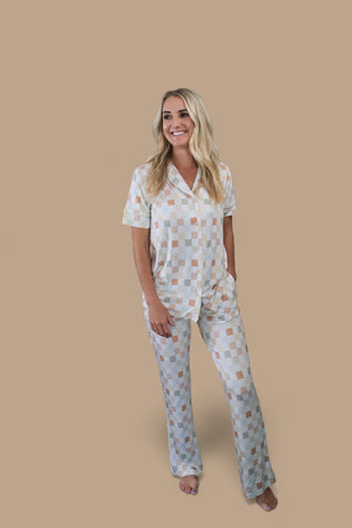 MUTED CHECKERS WOMEN'S FLARE DREAM SET