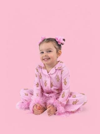 BLUSHIN' BUNNIES GIRL'S FLARE FEATHERED DREAM SET