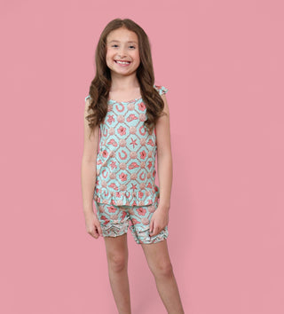 COASTAL COWGIRL DREAM RUFFLE TANK