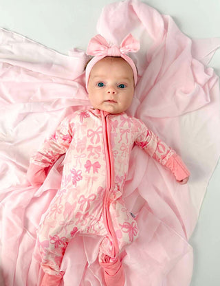 BLISSFUL BOWS DREAM ROMPER