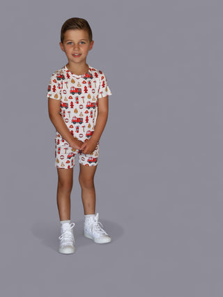 FIREHOUSE HEROES DREAM SHORT SET