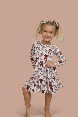 FALL FANCY DREAM RUFFLE DRESS