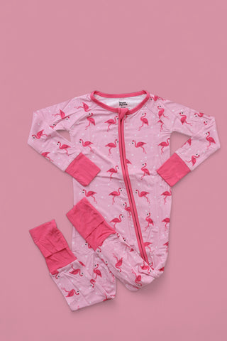 FLOCKING FLAMINGOS DREAM ROMPER