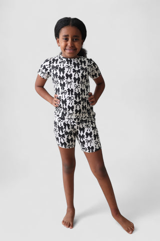 NEUTRAL BOWS DREAM SHORT SET