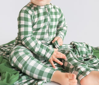 CABIN PLAID DREAM ROMPER