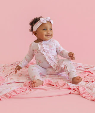 BLOOM & BOW DREAM RUFFLE ROMPER