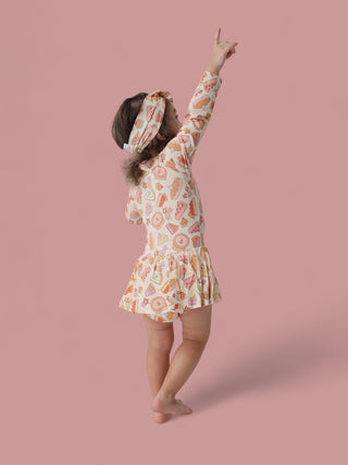 SWEET AS PIE DREAM BODYSUIT DRESS