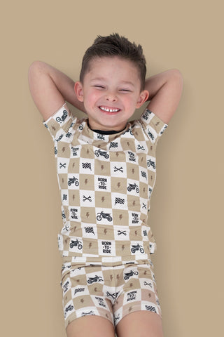 BORN TO RIDE DREAM SHORT SET