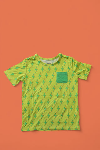 BRIGHT BOLTS DREAM POCKET TEE