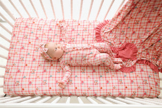 HARVEST BLOOMS DREAM CRIB SHEET
