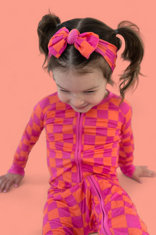 NEON DREAMS CHECKERS DREAM BOW