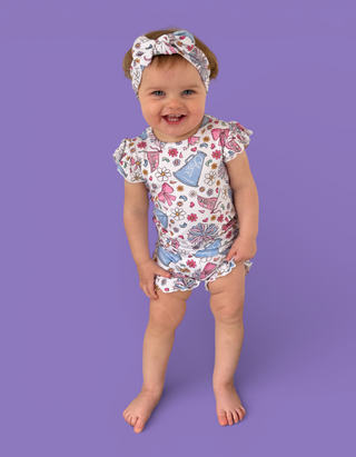 POM POWER DREAM RUFFLE SHORT SET