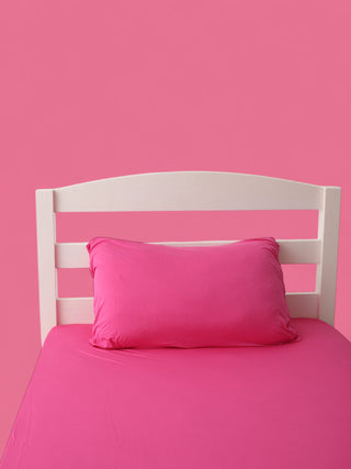 HOT PINK DREAM TWIN SHEET SET