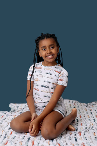 RETRO RIDES DREAM SHORT SET