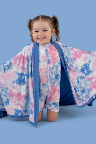 COTTON CANDY TIE DYE DREAM BLANKET